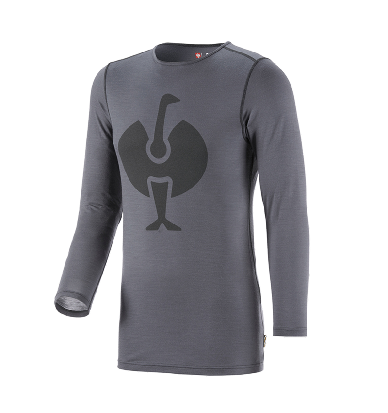 e.s. Longsleeve Merino, Herren
