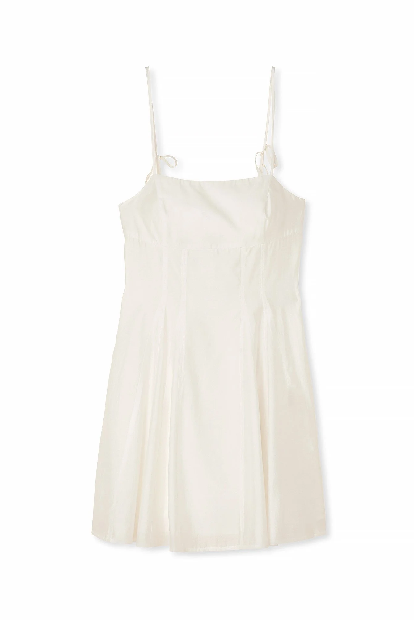 Minikleid mit offenem Rücken und Trägern