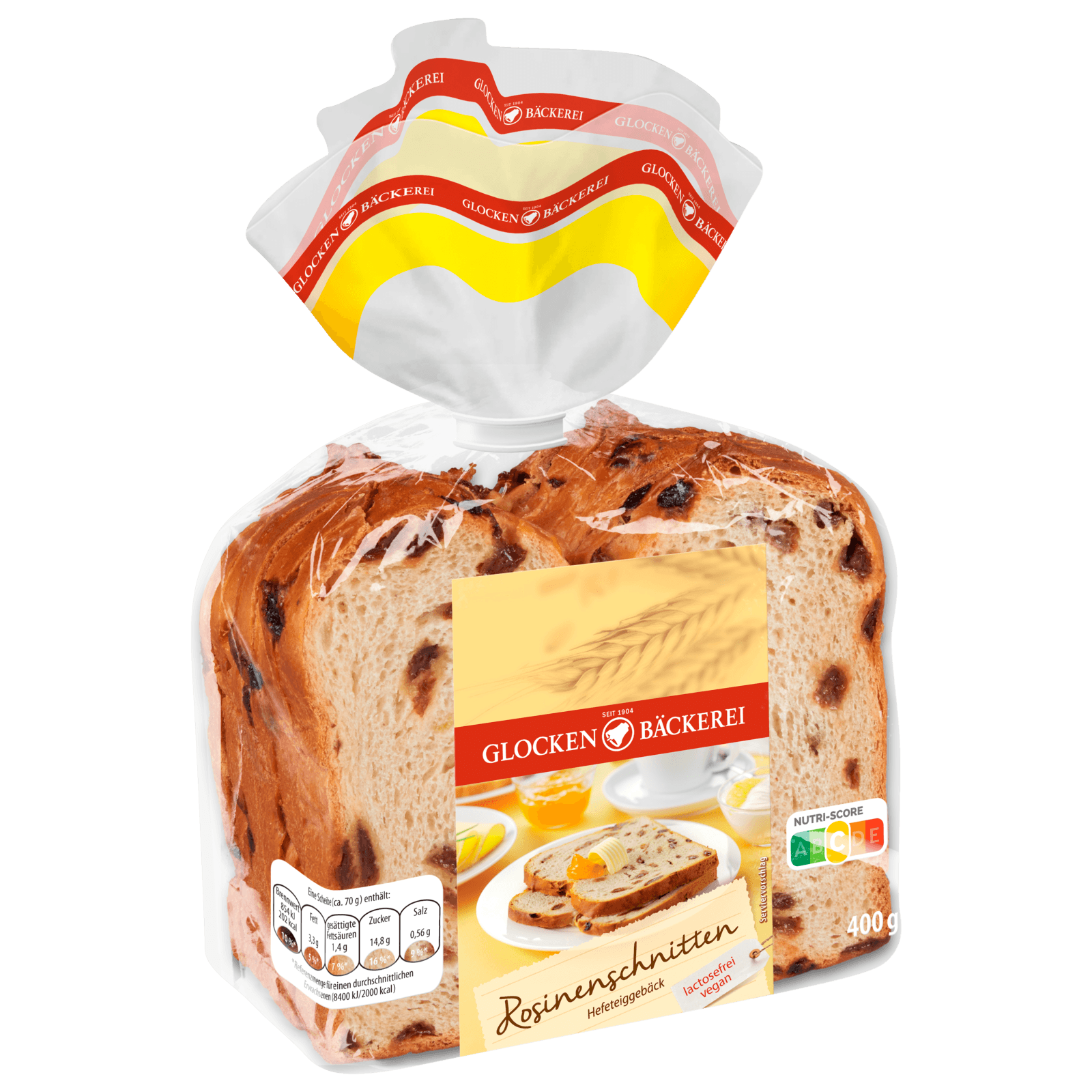 Glocken Bäckerei Rosinenschnitte 400g