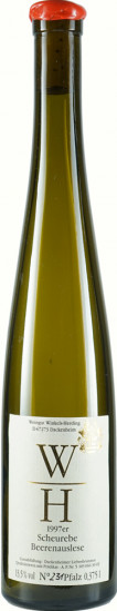 1997 Scheurebe Beerenauslese Rarität lieblich 0,375 L - Weingut Winkels-Herding