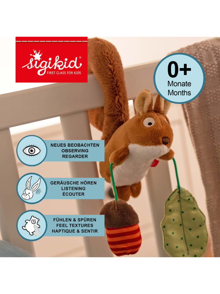 Sigikid Spielanhänger für die Babyschale PlayQ in braun günstig kaufen onesize