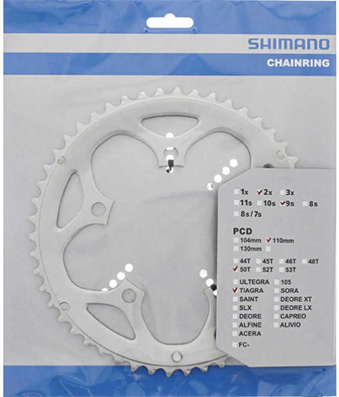 Shimano TIAGRA 9-fach Kettenblatt für FC-4550 50 Zähne kaufen | Bike-Discount