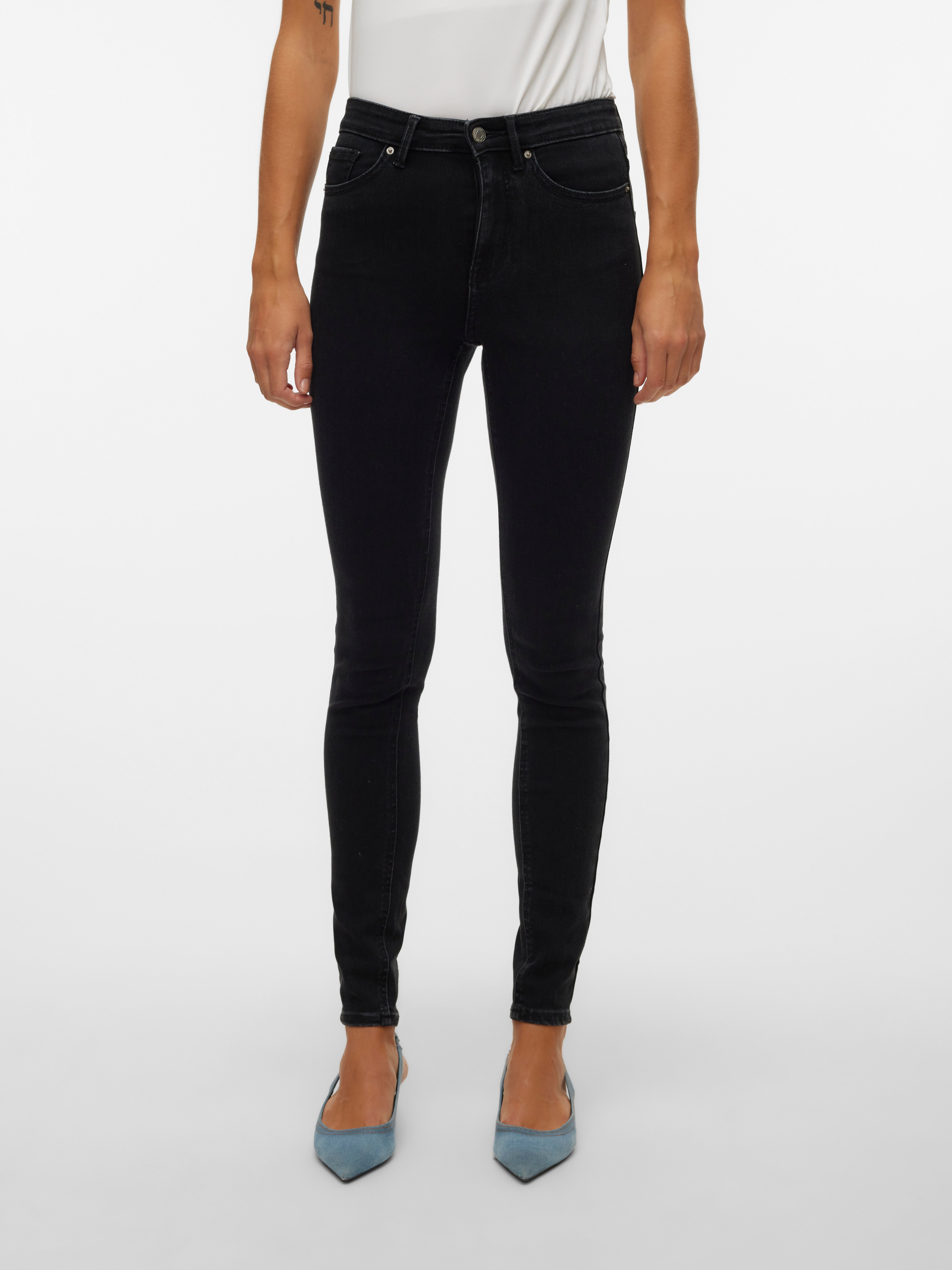 VMSOPHIA Hohe Taille Skinny Fit Jeans