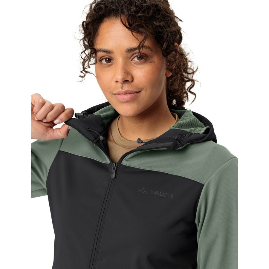 Qimsa Softshelljacke Damen mit Kapuze