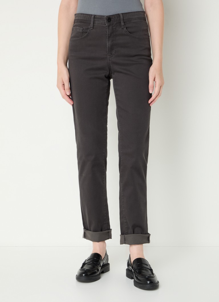 BRAX  Mary mid waist slim fit chino in lyocellblend met stretch