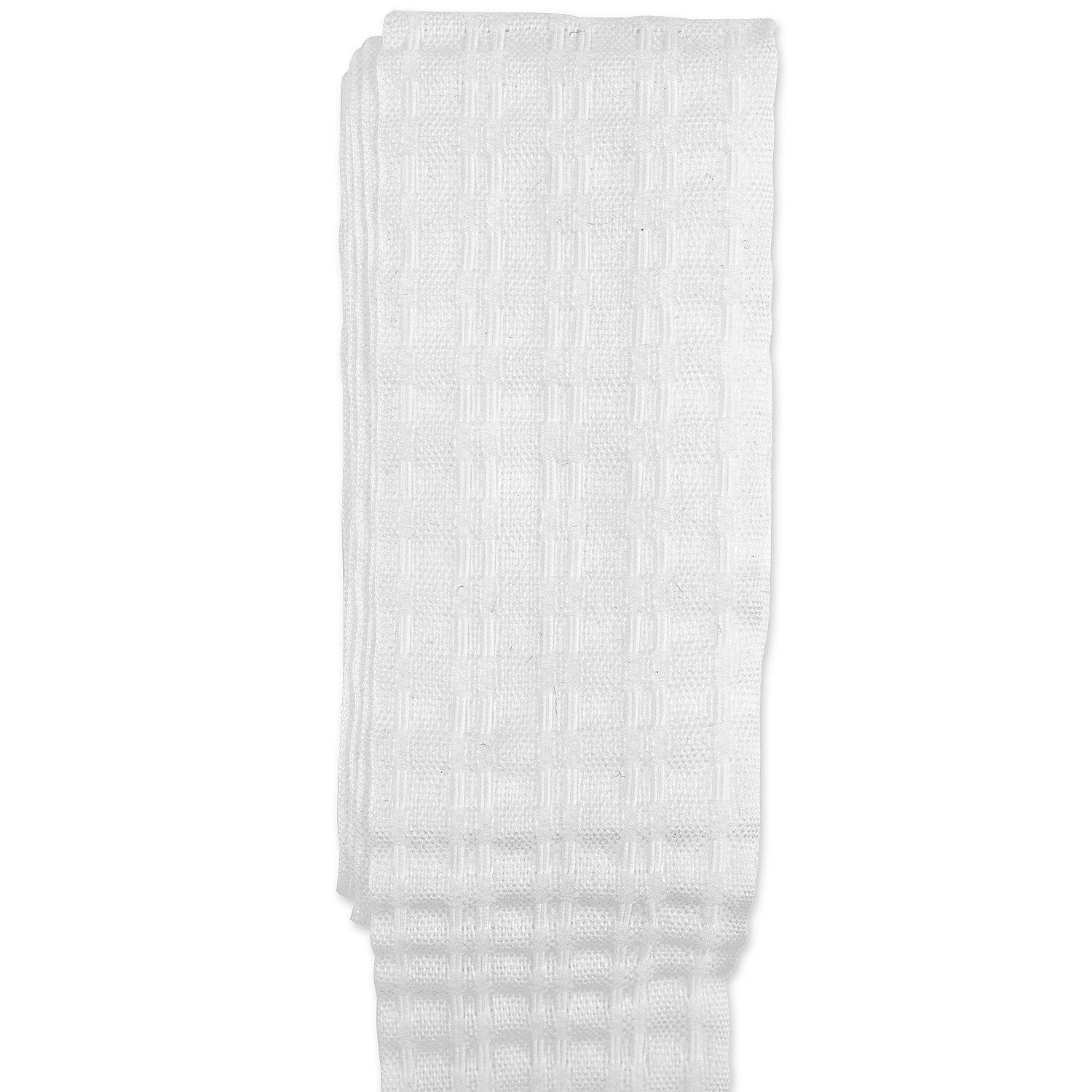 Elastisches Kräuselband, weiß, Breite: 5 cm,Länge: 3,5 m