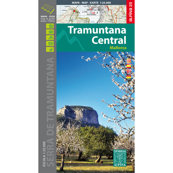 WANDERKARTE TRAMUNTANA CENTRAL - Wanderkarte