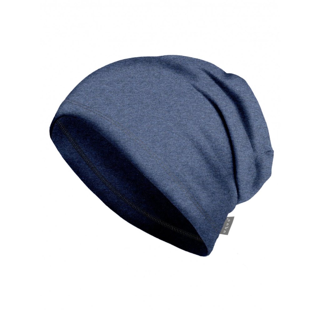 Unuo Kindermütze Homeless dunkel Jeans