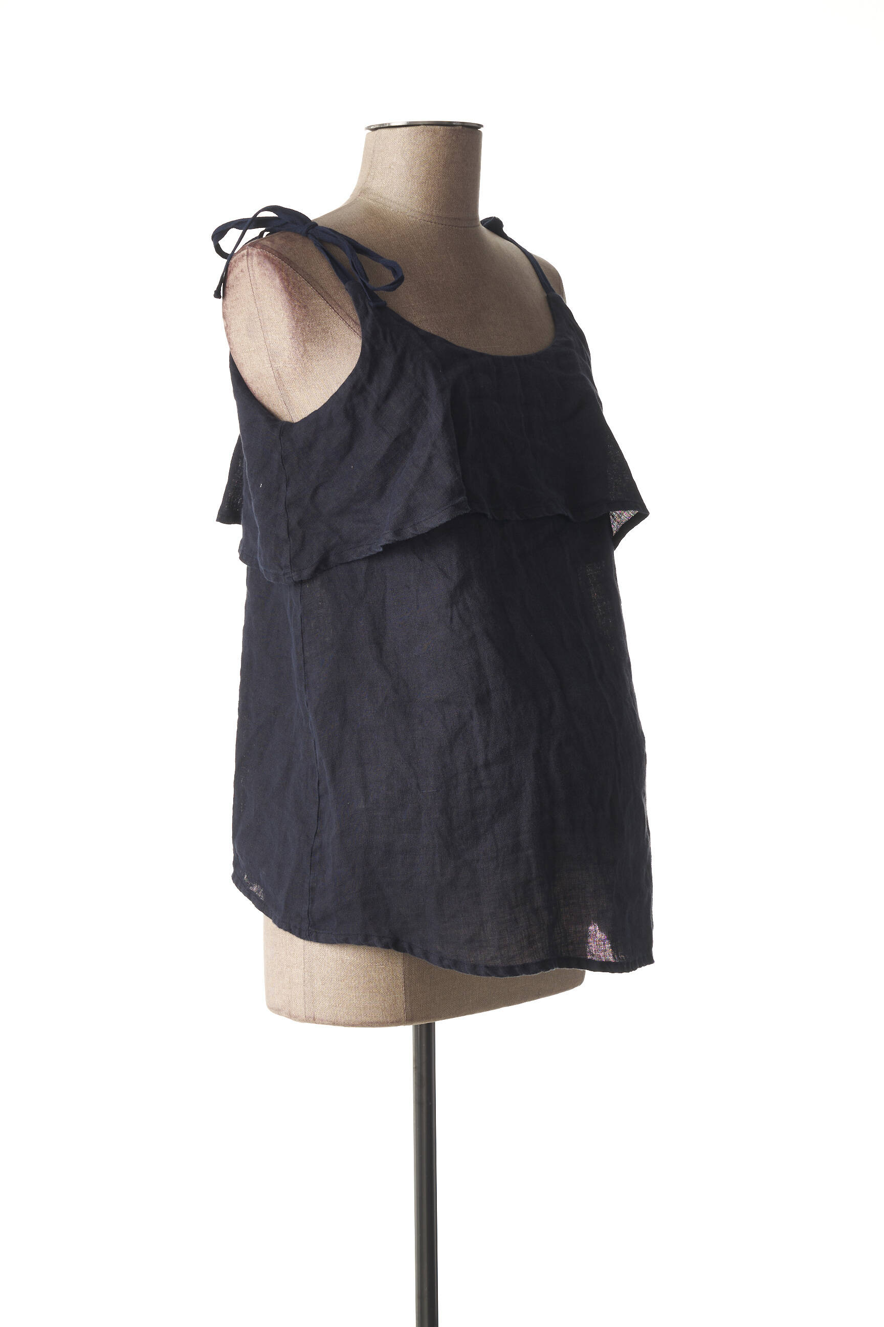 Menonove Chemisiers Maternite Femme couleur bleu