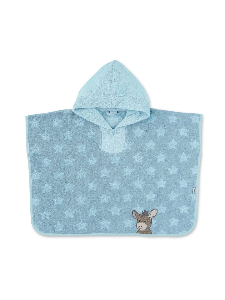 Sterntaler Badeponcho ESEL Emmi in mittelblau günstig kaufen onesize