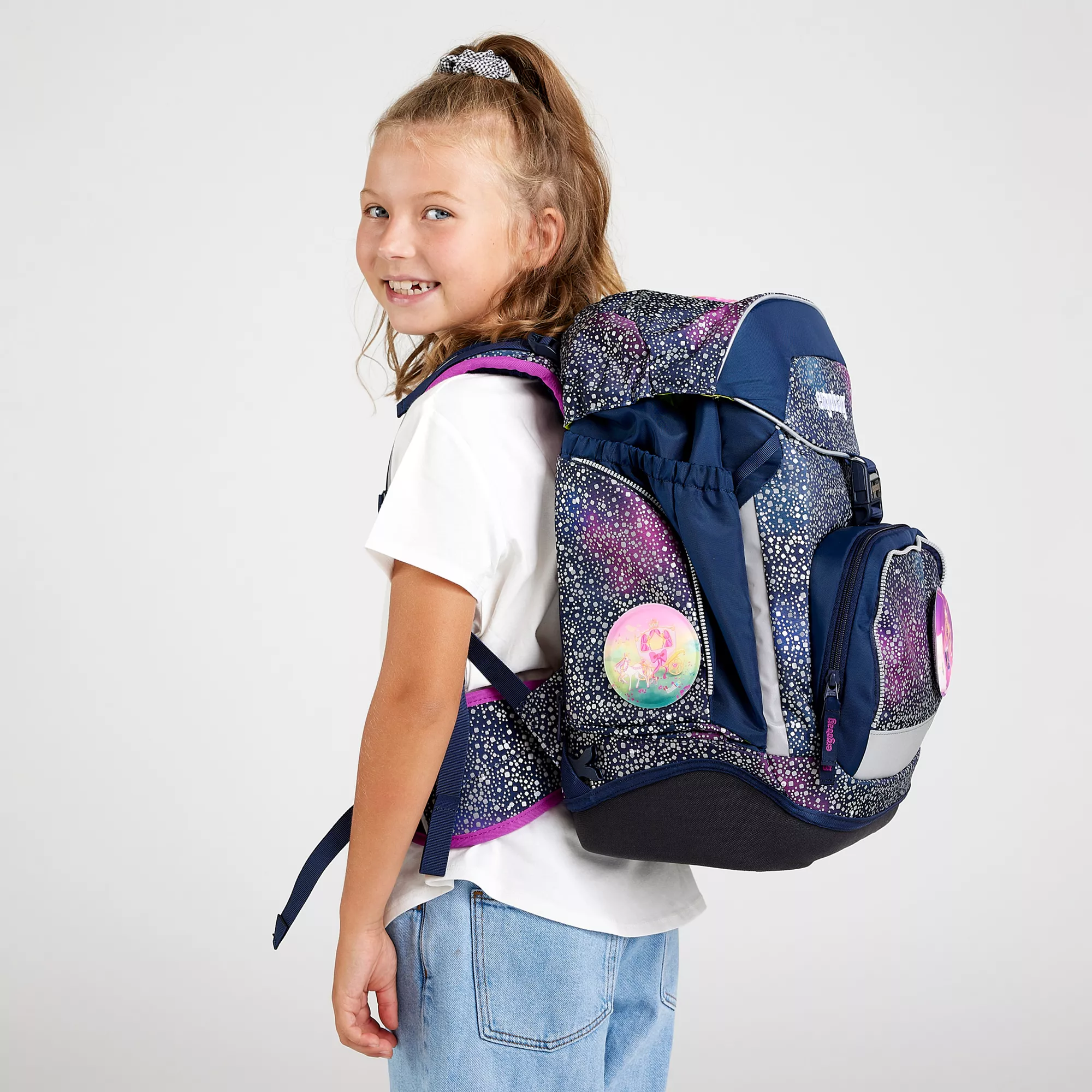 ergobag Schulrucksack-Set Bärlaxy