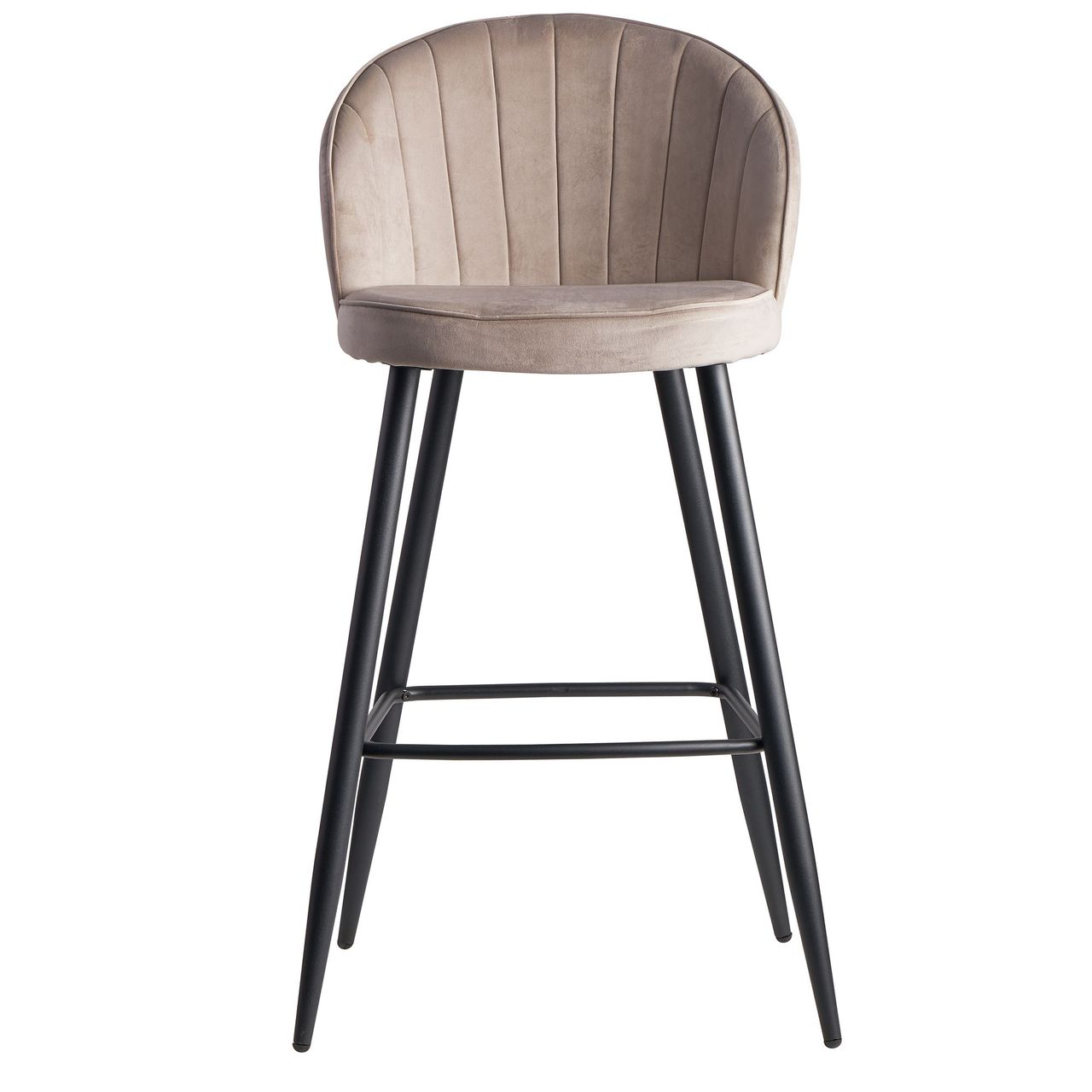 Wohnling Barhocker 103 x 56 x 53 cm Beige