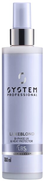 System Professional LipidCode Luxeblond Bi-Phase UV & Heat Protector LB5 Spray-Conditioner