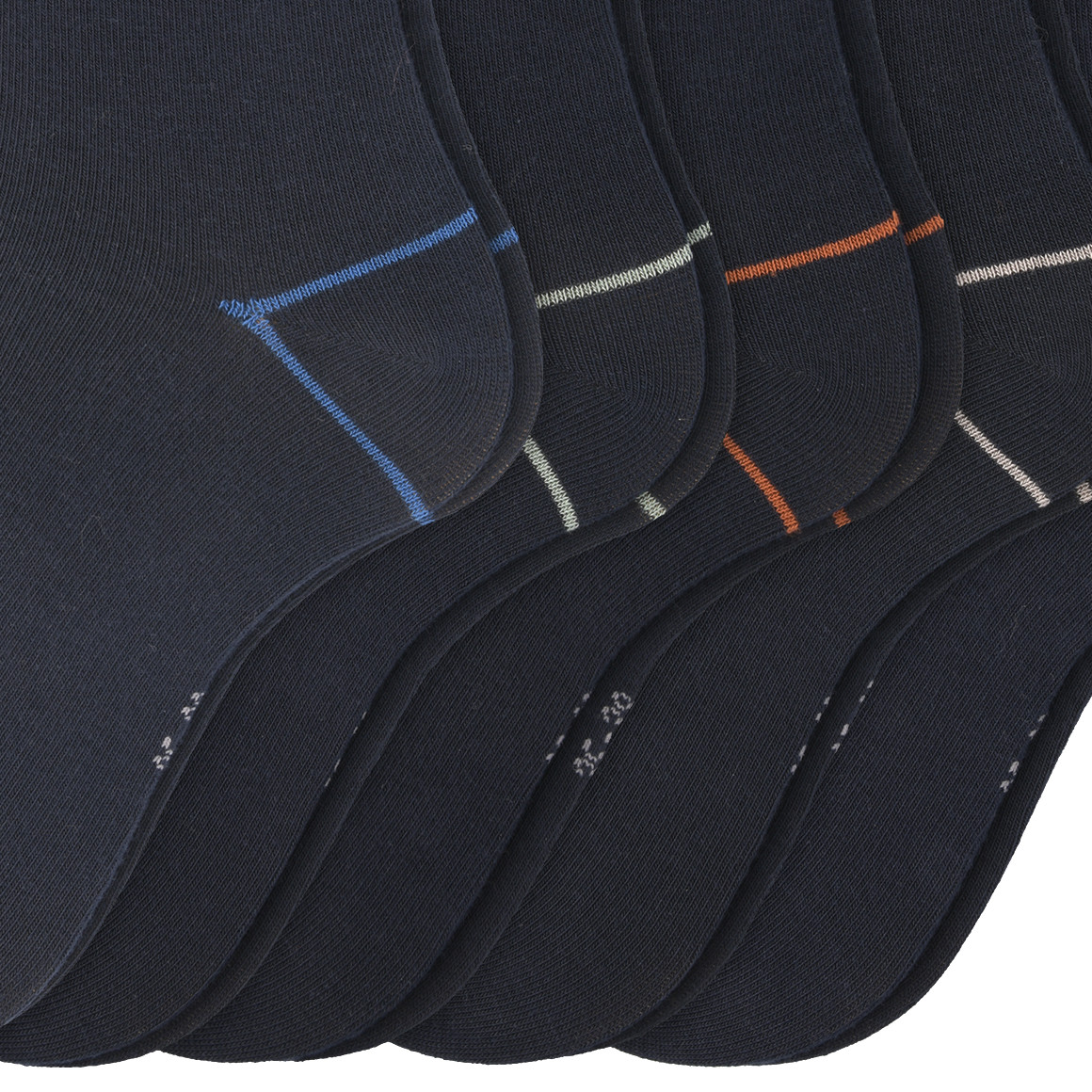 5 Paar Jungen Socken mit Sortierhilfe