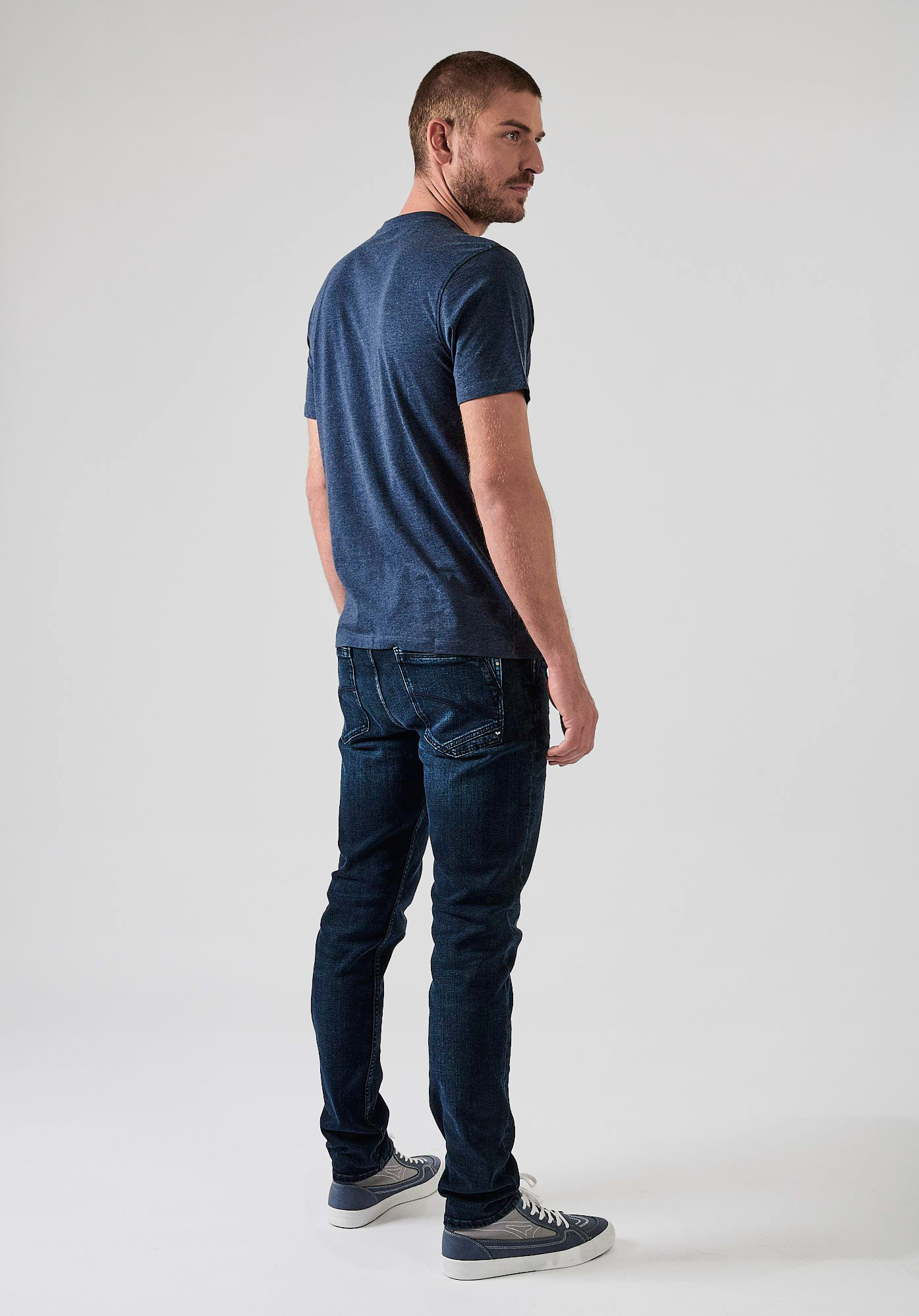 BRODI  T-shirt bleu homme