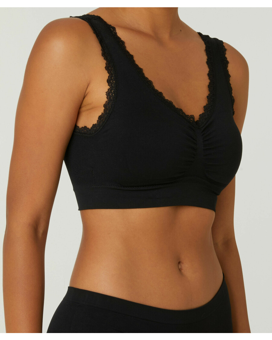 Bustier mit V-Ausschnitt