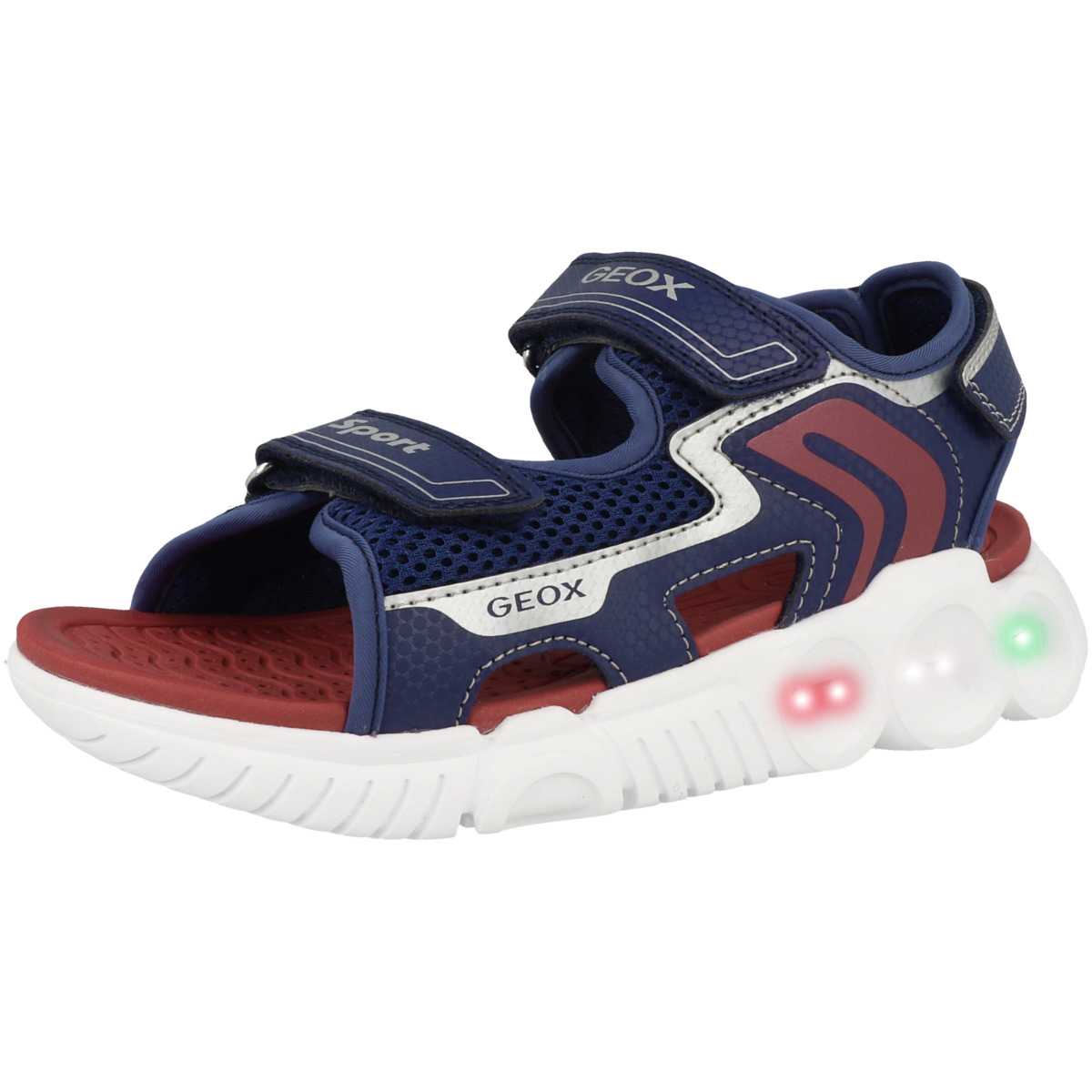 Geox J S.Wroom B. A Sandale dunkelblau
