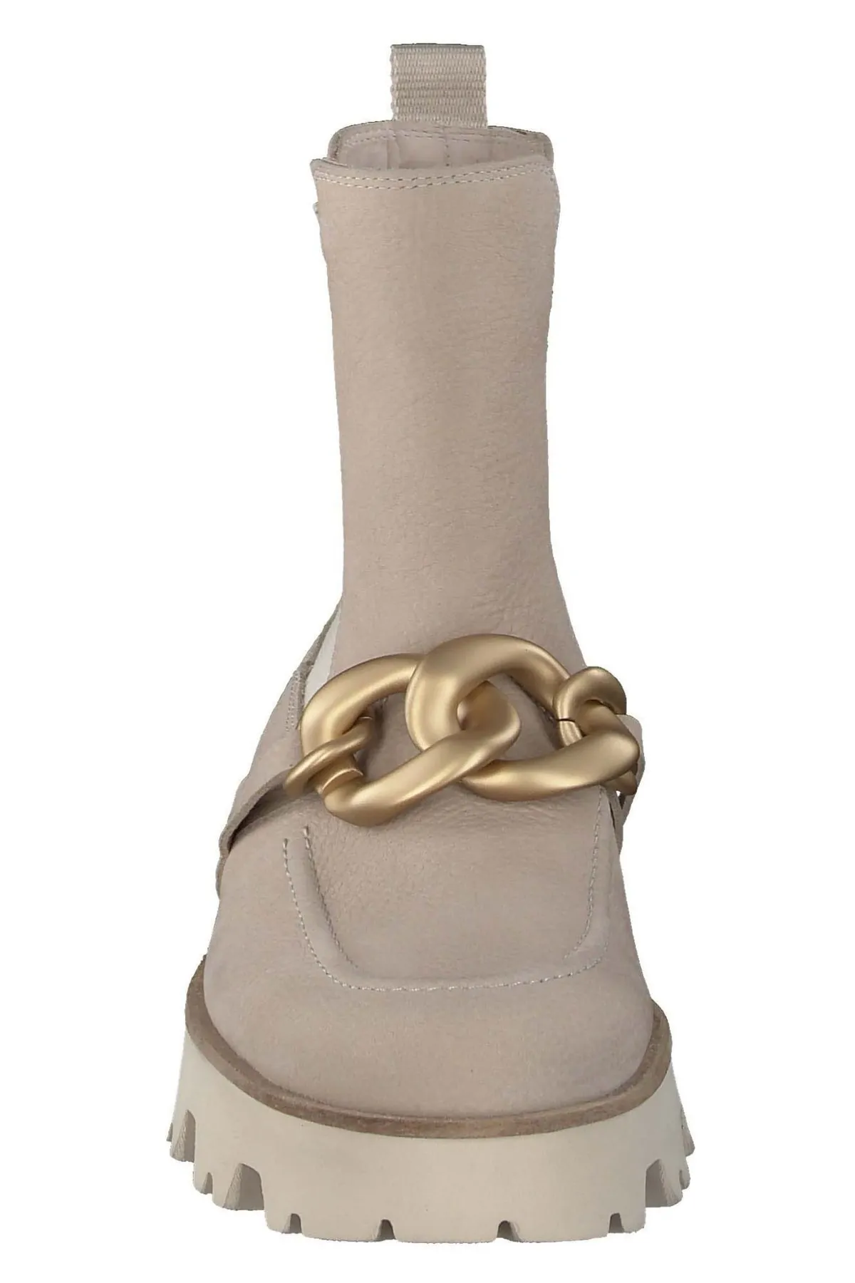 Paul Green  Stiefelette - Beige - Blockabsatz
