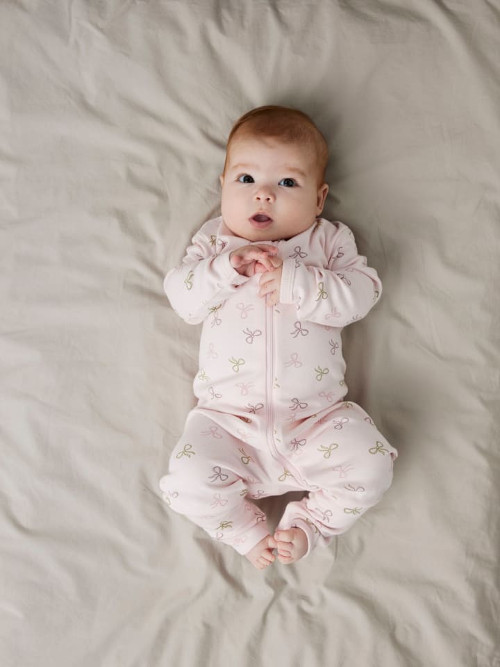 name it 2er Pack Schlafstrampler NBFNIGHTSUIT PINK BOW in barely pink günstig kaufen