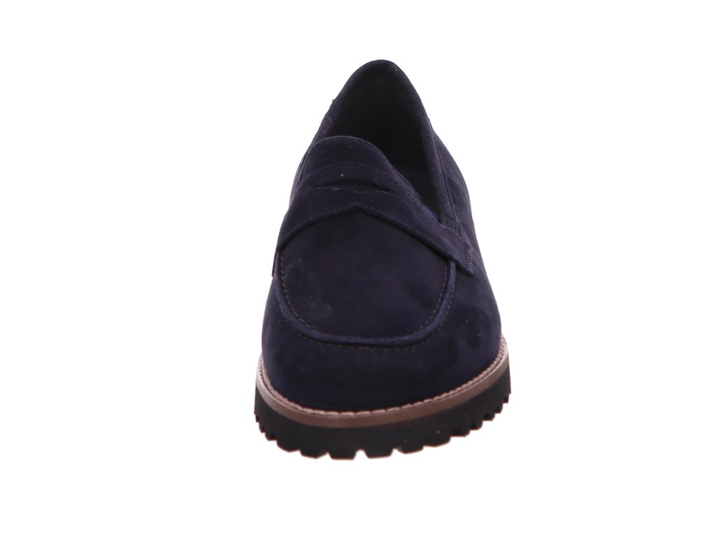 SIOUX Komfort Slipper blau Slipper bequem