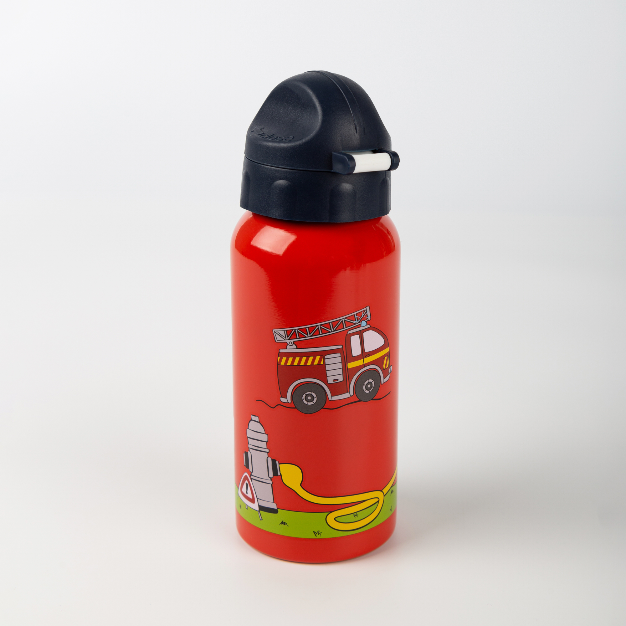 Kinder Edelstahl-Trinkflasche Feuerwehrmann Frido Firefi