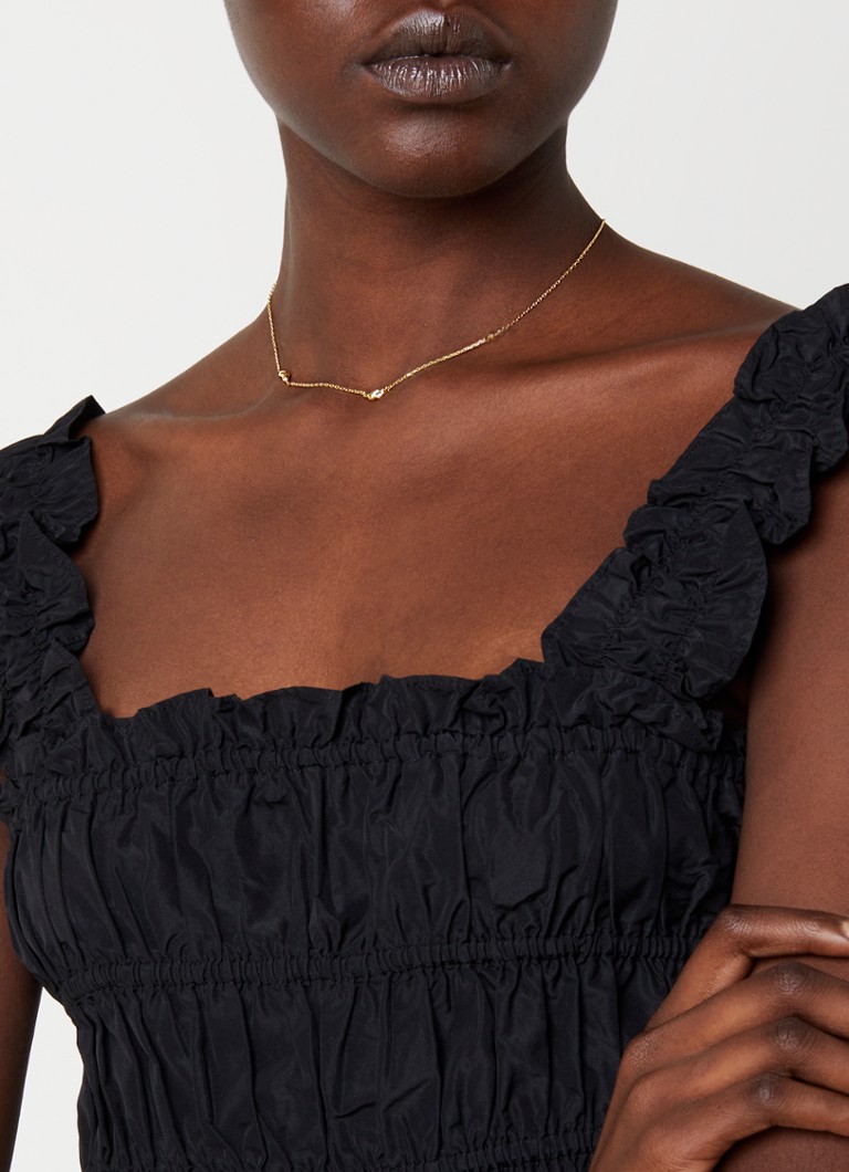 Collana Ania Haie Twisted Wave M placcata oro