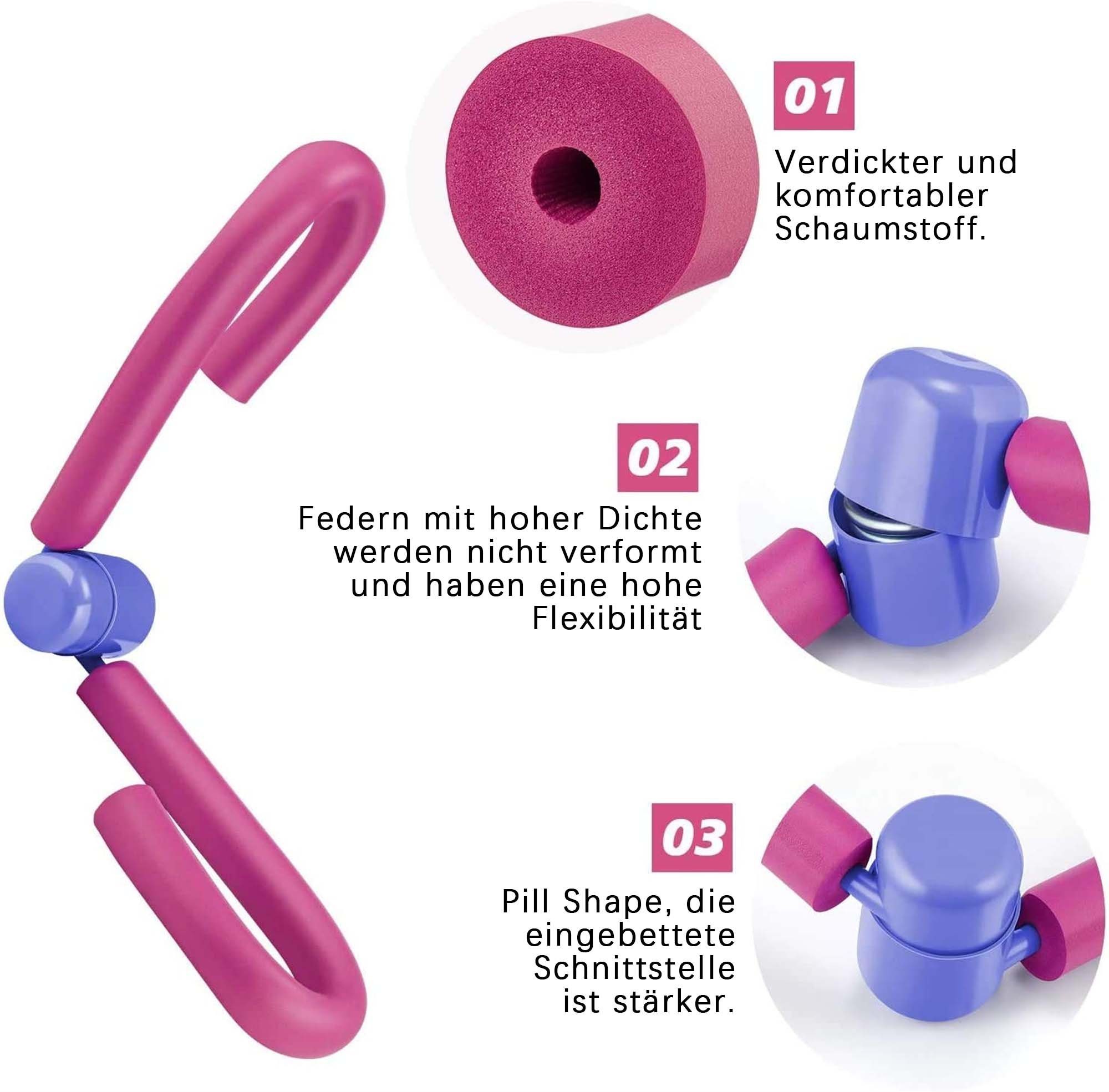 flowgoer Multitrainer Mode & Fitness Serie, (S-förmiges Design,Einfach zu tragen und aufzubewahren, Der Code für einen perfekten Körper), Dauerhaft und nicht leicht verformbar,Multifunktional