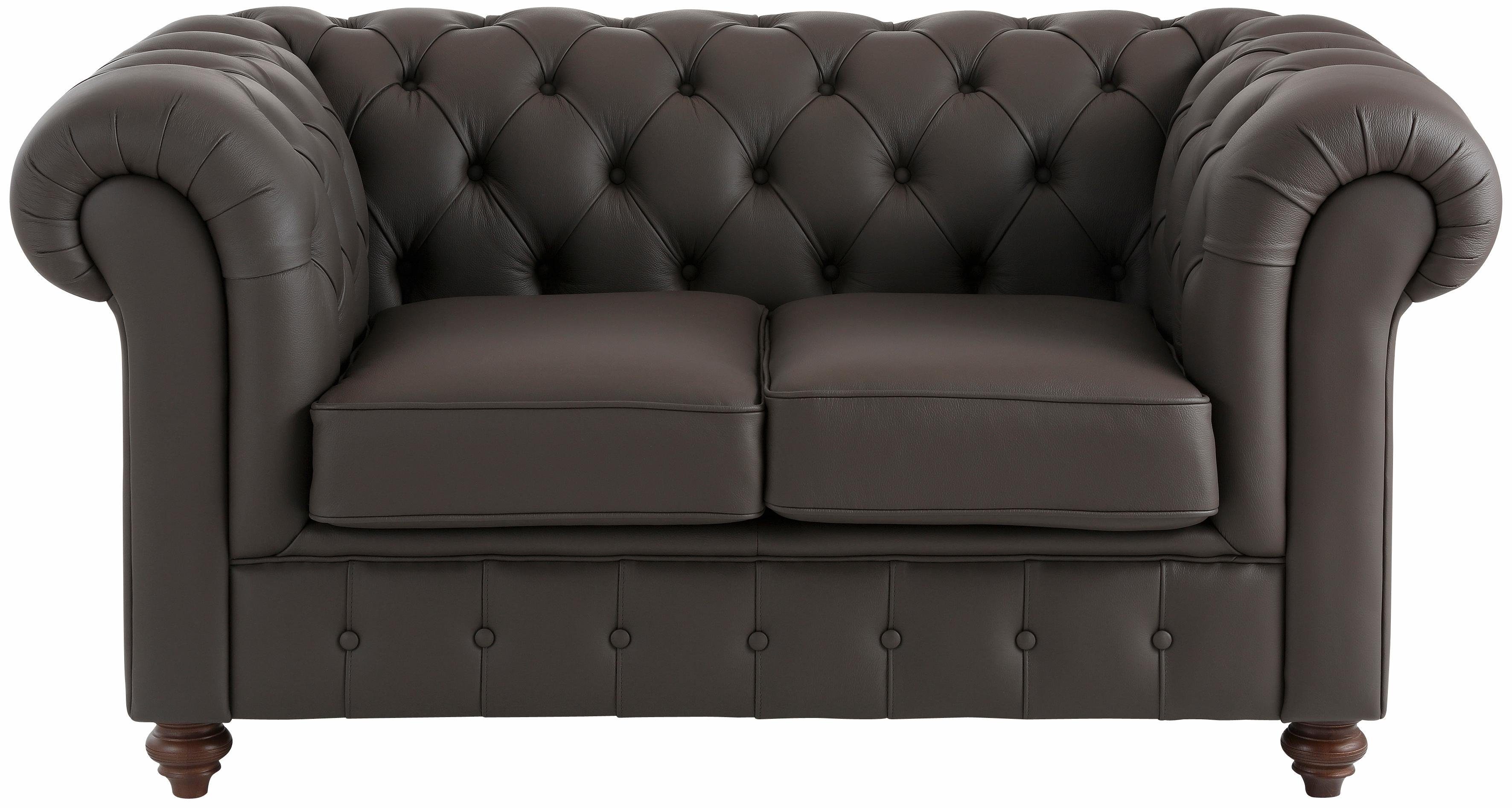 Home affaire Chesterfield-Sofa Chesterfield, mit Knopfheftung, auch in Leder