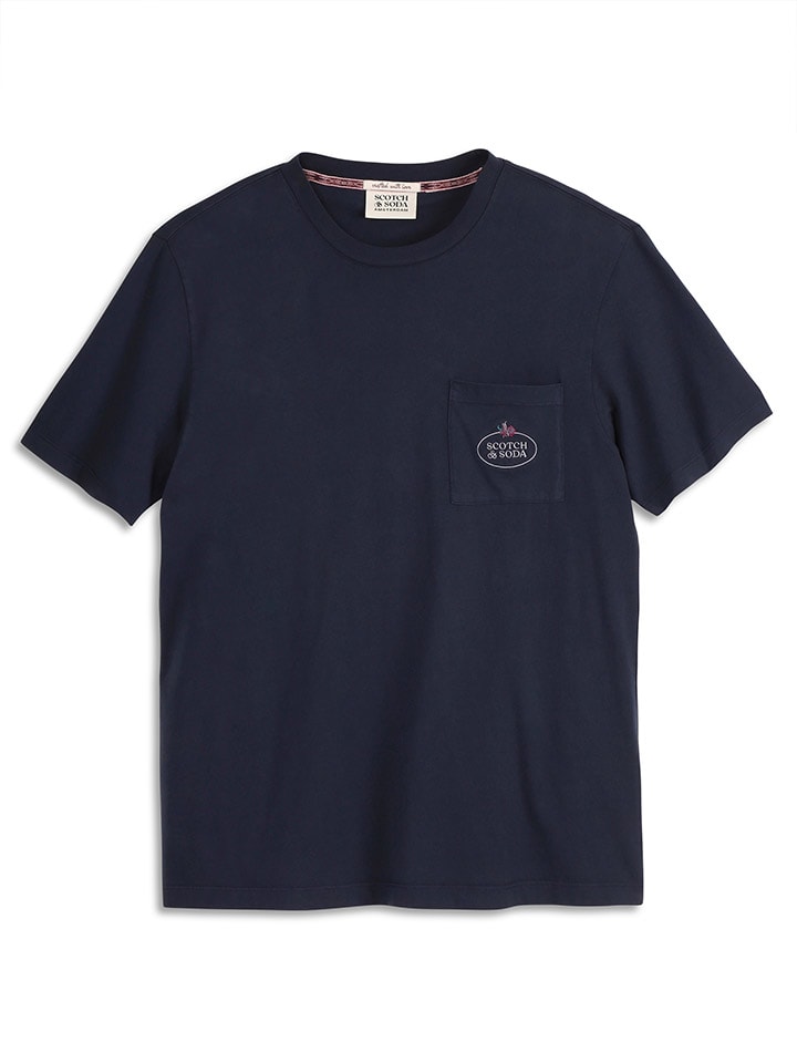 Scotch & Soda Shirt in Dunkelblau günstig kaufen