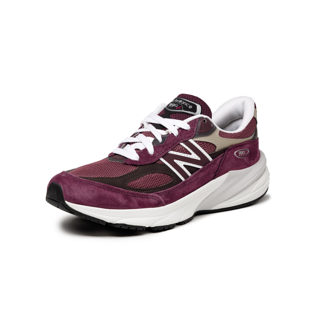 New Balance 990v6 Burgundy - Made in USA U990BT6 / rot