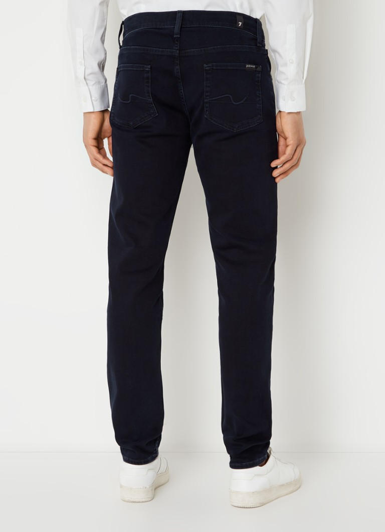 7 For All Mankind Uske traperice s tamnim pranjem