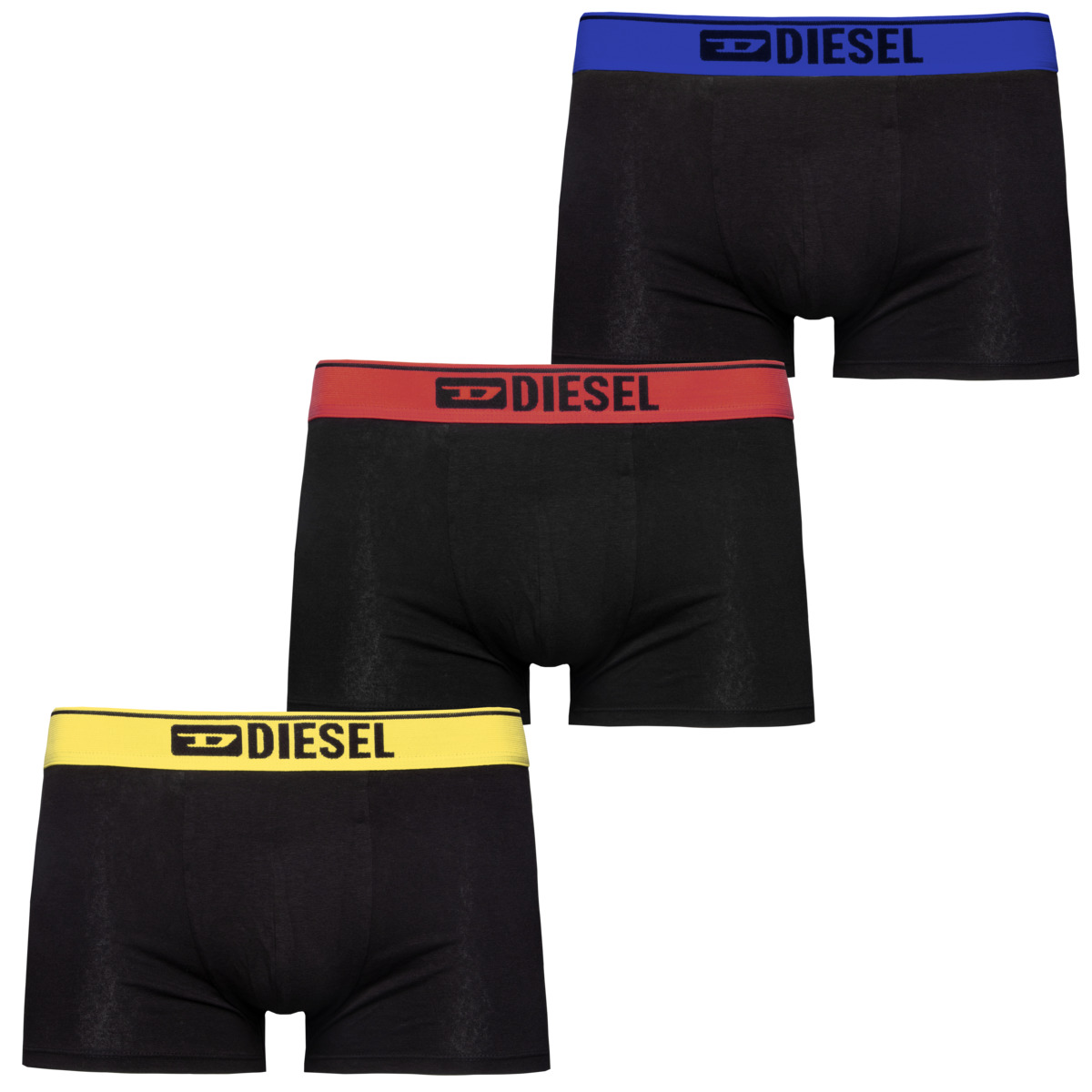 Diesel UMBX-DAMIEN 3er Pack Boxershorts schwarz