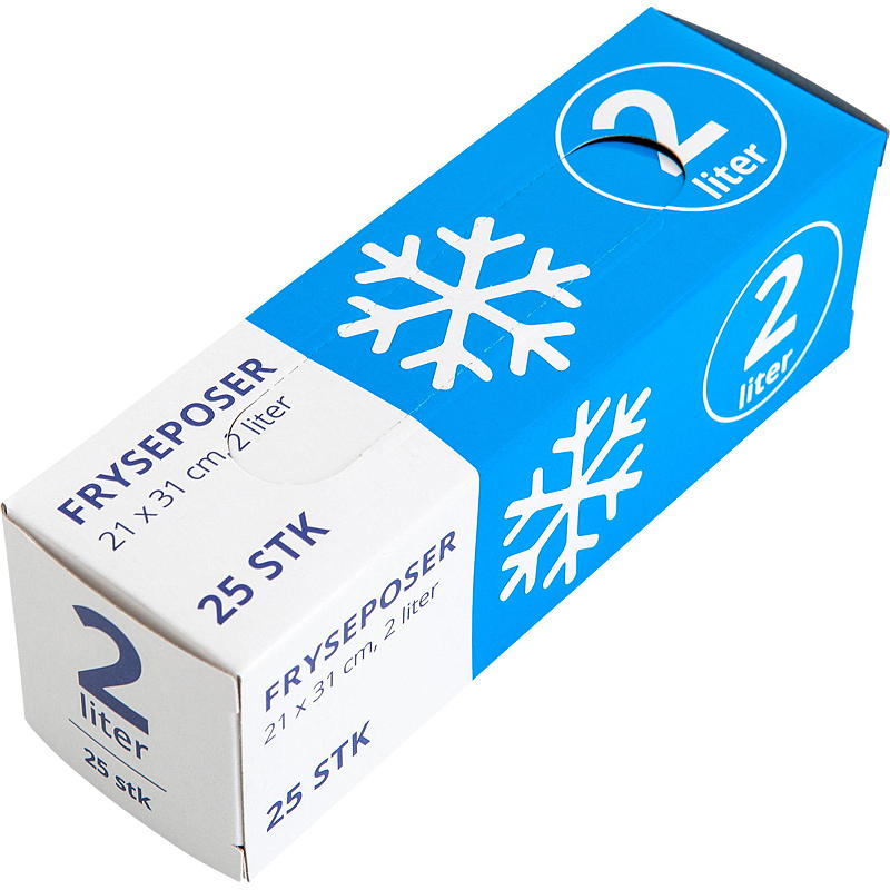 Quick Fryseposer 2 l 25 stk