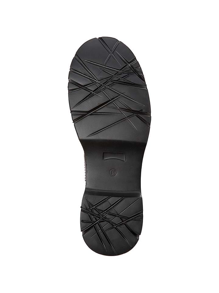Camper Leder-Chelsea-Boots in Schwarz günstig kaufen