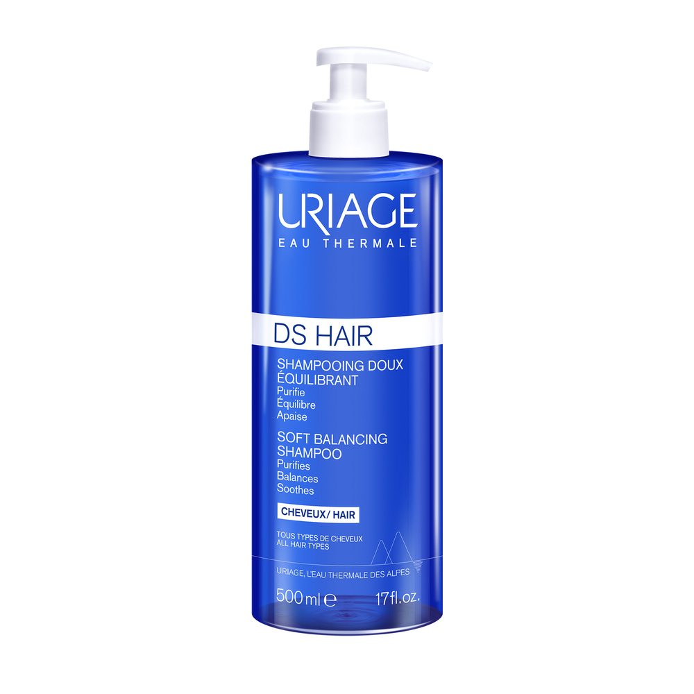 Uriage DS HAIR Shampooing doux équilibrant 500ml Shampooing