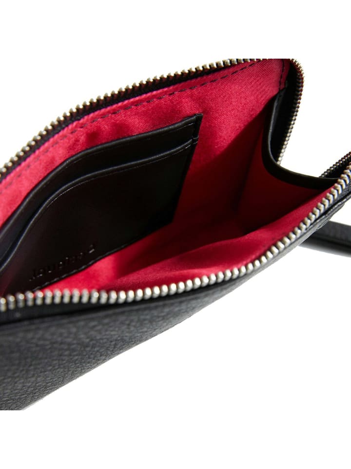 Desigual Mone Half Logo Rita - Handytasche 17 cm (black) in schwarz günstig kaufen onesize