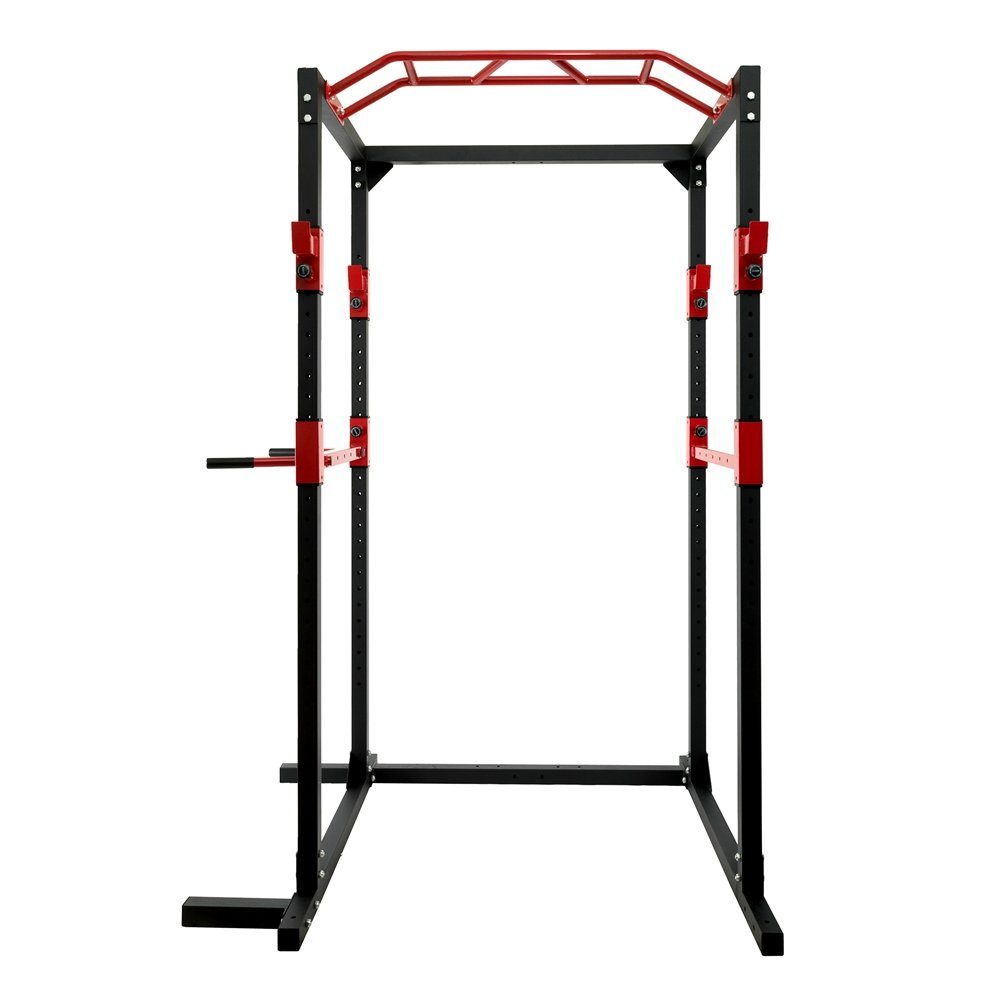 Zoomyo Power Rack Kraftstation, multifunktionale Trainingsstation aus Stahl, (Power Rack Basic), Ganzkörpertraining an einem Gerät, Home Gym