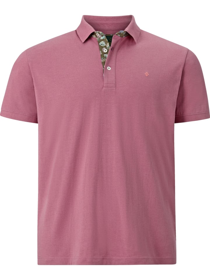 Charles Colby Doppelpack Poloshirt EARL LACHLAN in wollweiß pink günstig kaufen