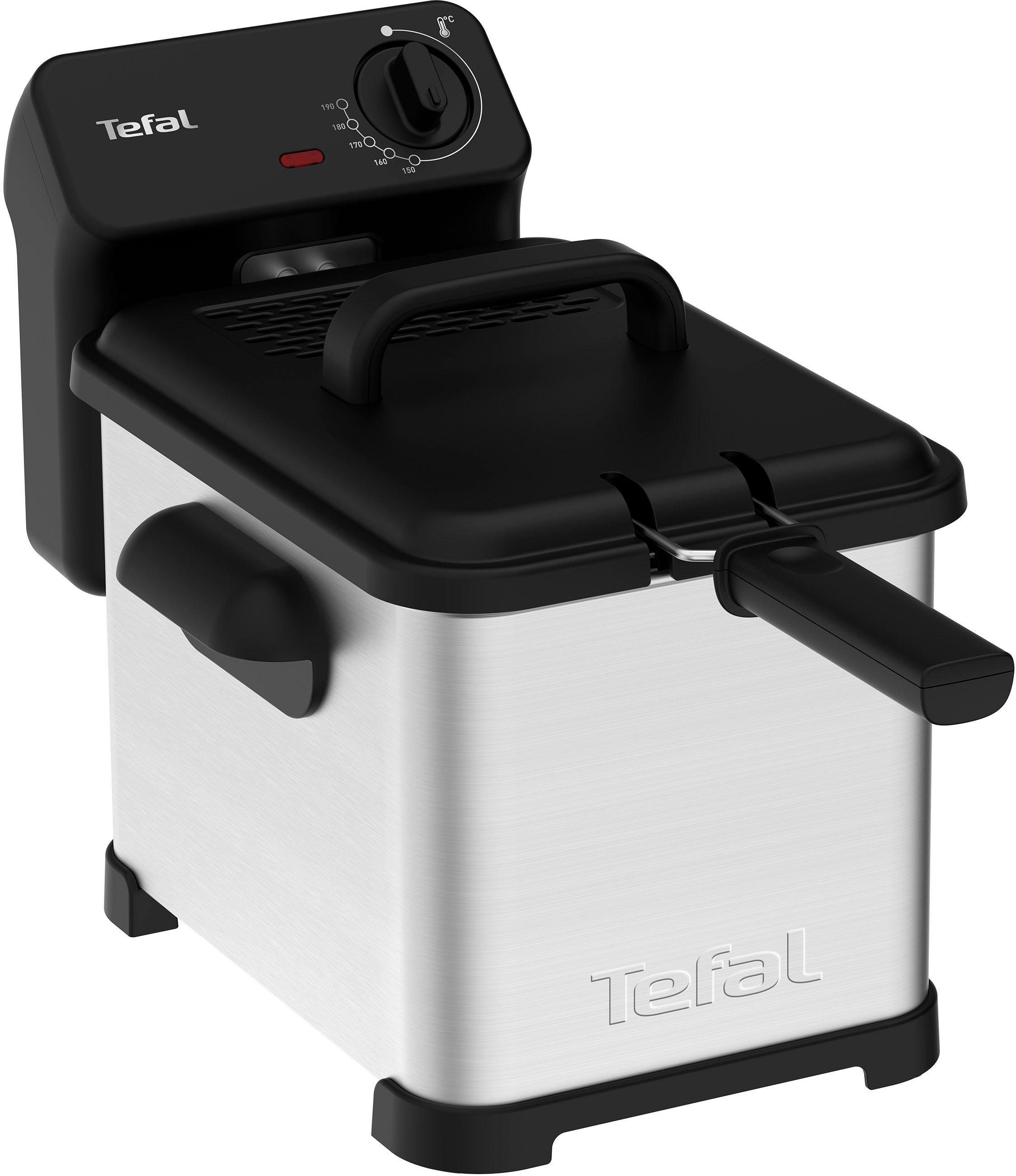 Tefal Fritteuse FR5030 Family Pro Access, 3000 W, 4 L, mit Öl, Ölbehälter herausnehmbar, Kühlzonen-Technologie