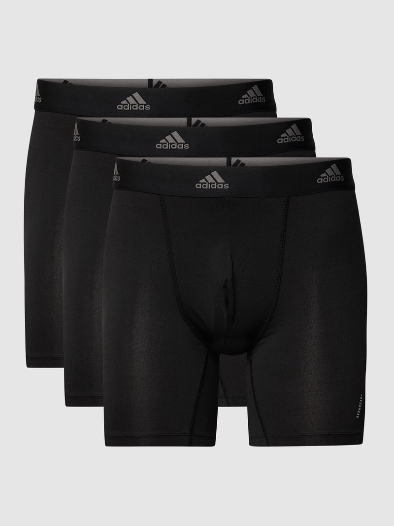 Trunks mit Logo-Bund im 3er-Pack in schwarz
