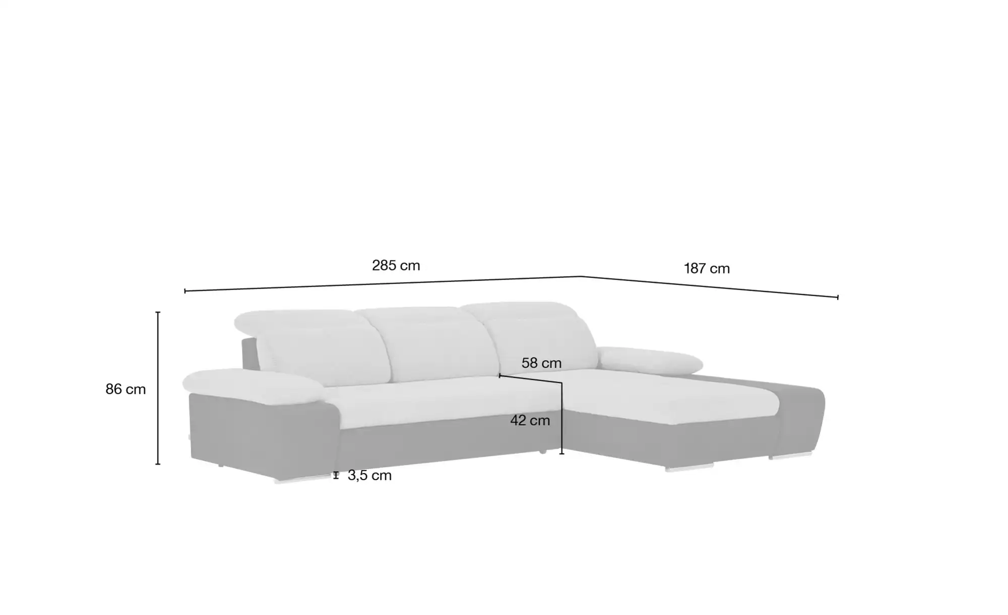 Twist Ecksofa  Avilla