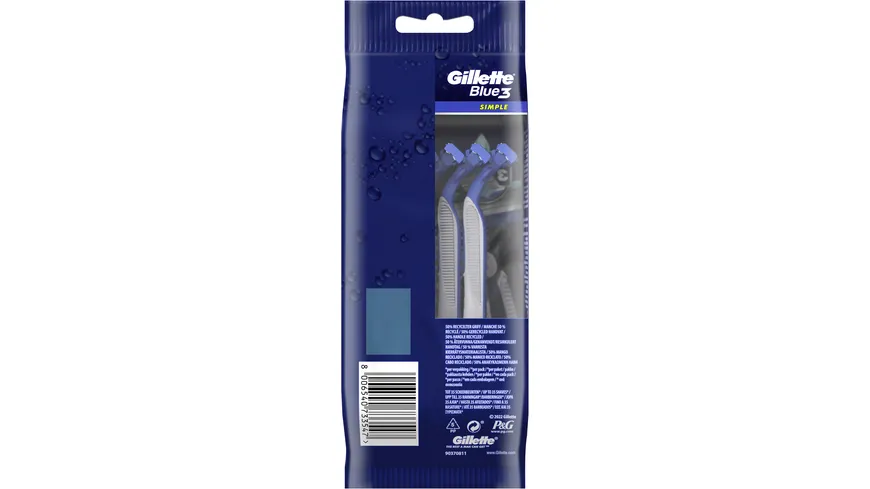 Gillette BLUE 3 Einweg Rasierer Simple