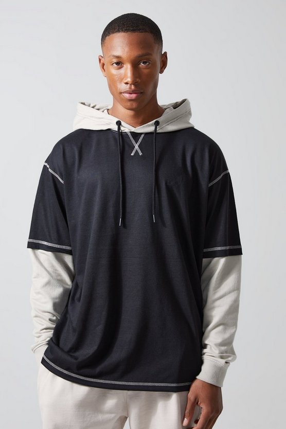 Active T-Shirt Hoodie