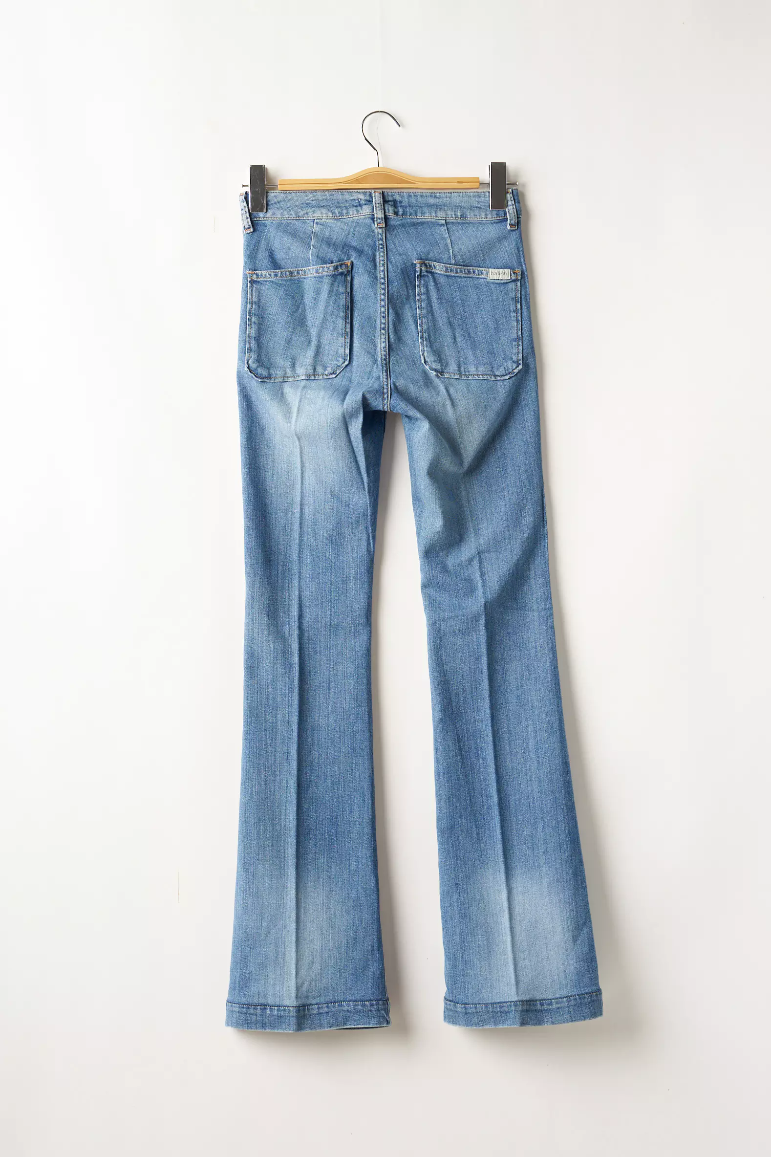 Ba Sh Jean Flare Femme couleur bleu