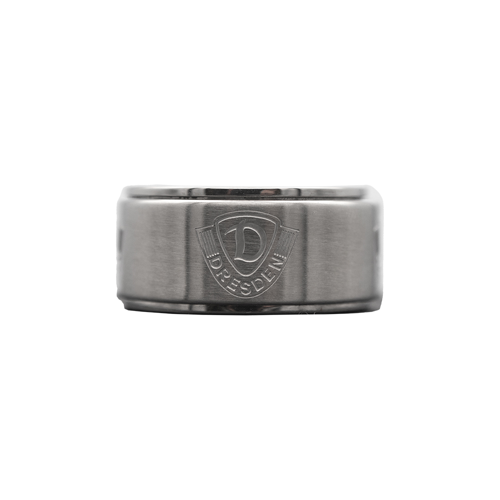 Ring LOGO Edelstahl DREHBAR