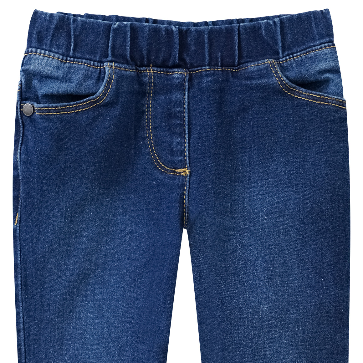 Mädchen Jeggings mit Used-Waschung