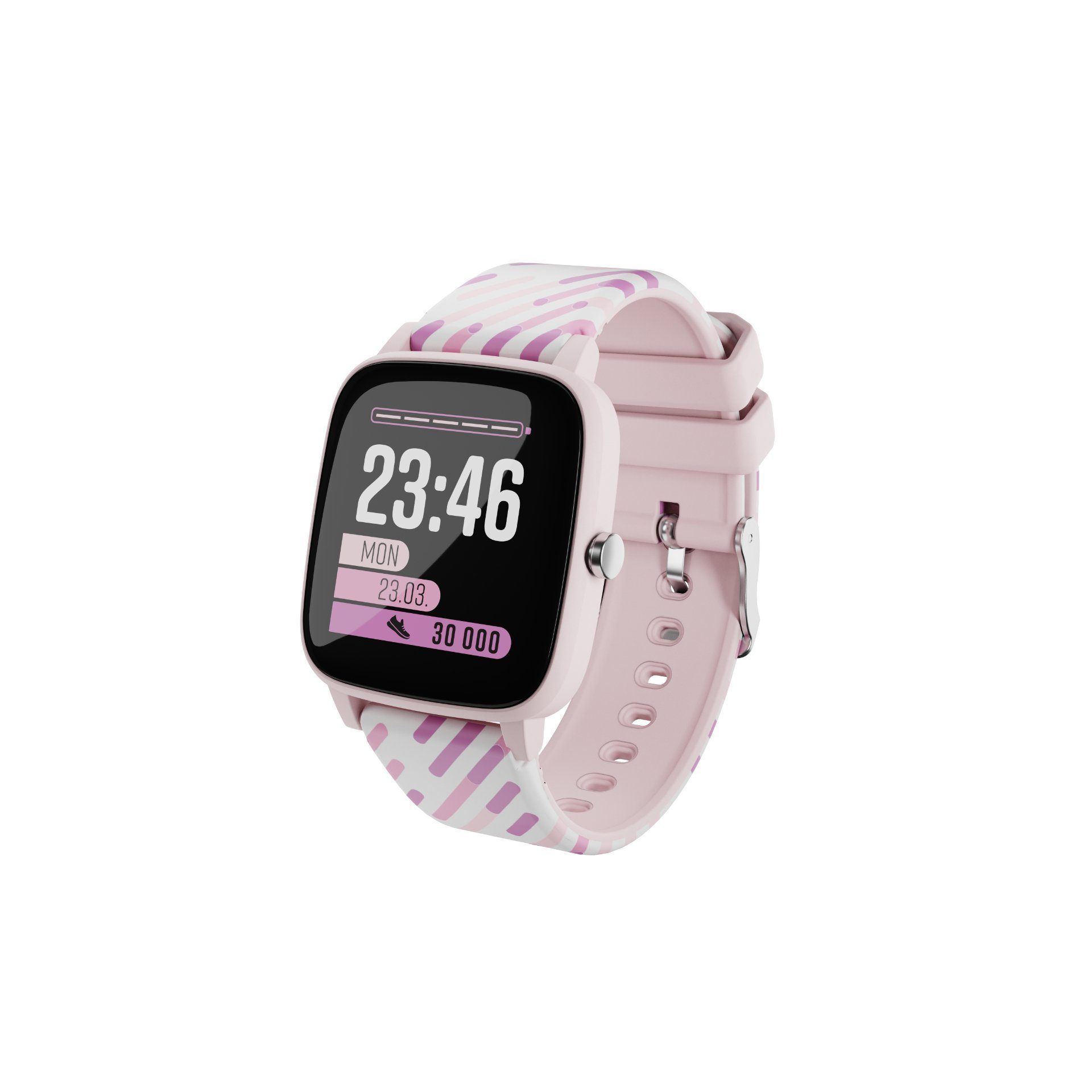 LAMAX BCool Smartwatch (3.55 cm/1.4 Zoll), mit zwei unterschiedlichen Uhrenarmbändern