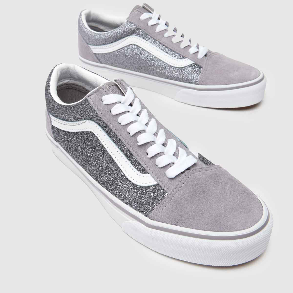 Vans régi school edzőcipők sötétszürke színben