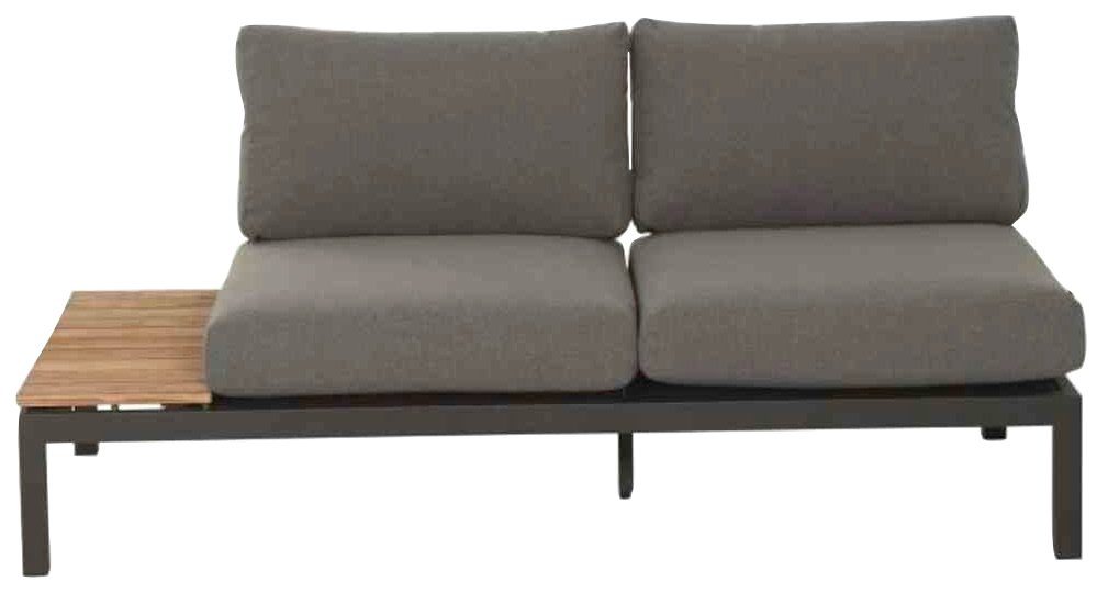 Siena Garden Loungesofa Alvida, Loungebank rechts, 2-Sitzer, BxTxH: 175x84x70 cm