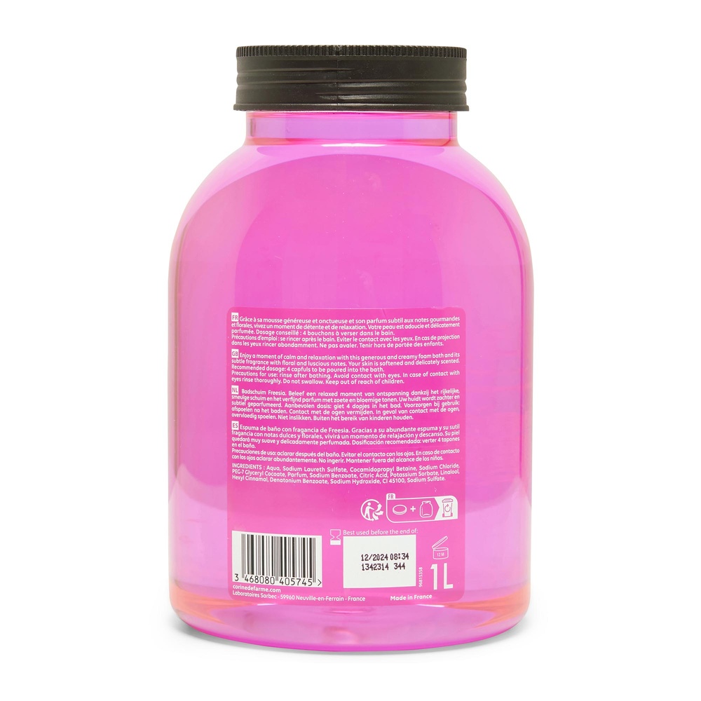 corine de farme Bain moussant Freesia Bain moussant